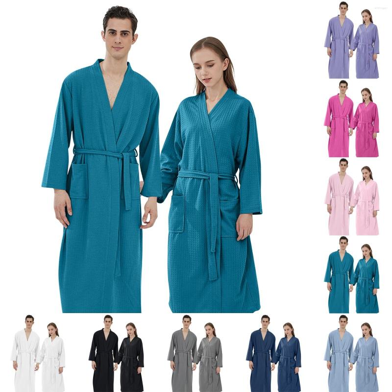 Men's Sleepwear Ladies Men Couple Cloth Robe White Blue Polyester Dressing Gown Kimono Bath Bathrobe For El Home, Black
Men's Sleepwear Ladies Men Couple Cloth Robe White Blue Polyester Dressing Gown Kimono Bath Bathrobe For El Home, Black