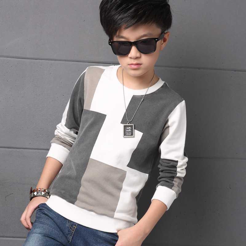 T-shirts New Autumn T shirt for Boy Children Clothing Plaid Casual Teenager Long Sleeve Tops Kids Tees Clothes 7 8 9 10 11 12 13 14 Years T221207, White
T-shirts New Autumn T shirt for Boy Children Clothing Plaid Casual Teenager Long Sleeve Tops Kids Tees Clothes 7 8 9 10 11 12 13 14 Years T221207, White