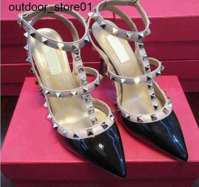 Dress Shoes Sandal Wedding Shoes Sandals Women High Heel Pointed Classics Rivets 10Cm Leather 34-44 Dust Bag Valentinoe''Valentinoity rrv rYJ, 33
Dress Shoes Sandal Wedding Shoes Sandals Women High Heel Pointed Classics Rivets 10Cm Leather 34-44 Dust Bag Valentinoe''Valentinoity rrv rYJ, 33