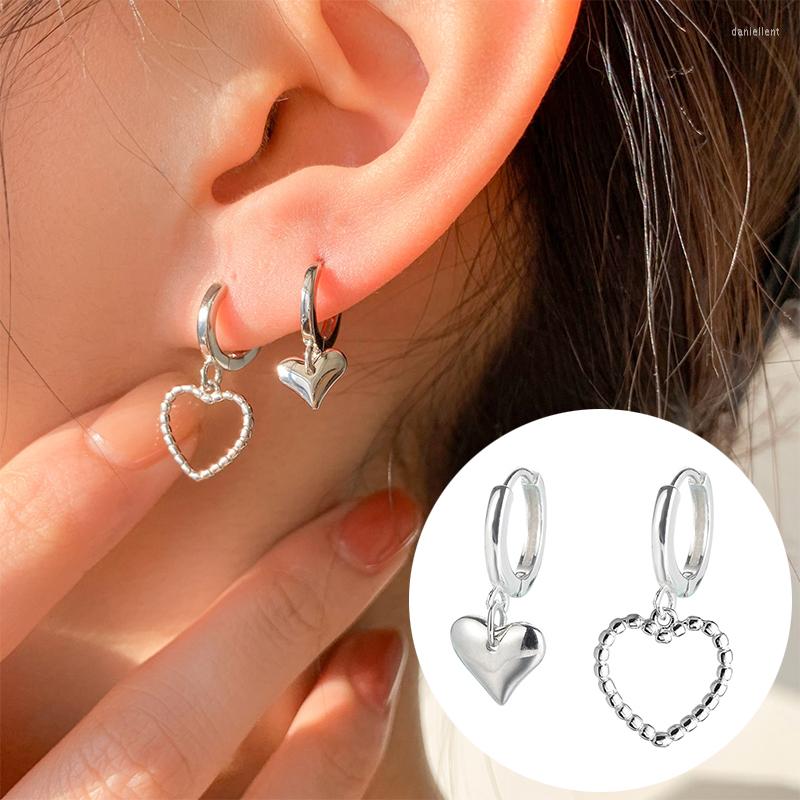 Hoop Earrings MEETSOFT 925 Sterling Silver Retro Asymmetry Hollow Heart Drop Earring Buckle For Women Lovely Fine Jewelry
Hoop Earrings MEETSOFT 925 Sterling Silver Retro Asymmetry Hollow Heart Drop Earring Buckle For Women Lovely Fine Jewelry