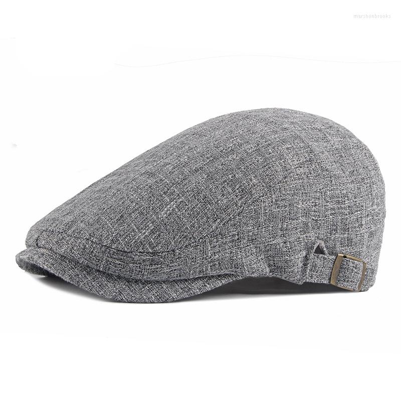Berets Casual Hat For Men Solid Breathable Cotton Linen Blue Gray Spring Thin Flat Brim Peaked Cap Women Simple Sboy Hats
Berets Casual Hat For Men Solid Breathable Cotton Linen Blue Gray Spring Thin Flat Brim Peaked Cap Women Simple Sboy Hats