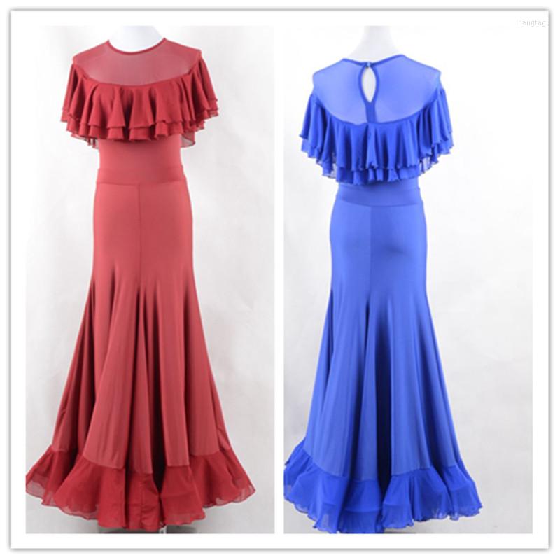 Stage Wear Women Standard Ballroom Dresses Girls Sleeveless Milk Silk Stretchy Dancing Costume Adult Waltz Competition Dance Dress, Wine red
Stage Wear Women Standard Ballroom Dresses Girls Sleeveless Milk Silk Stretchy Dancing Costume Adult Waltz Competition Dance Dress, Wine red