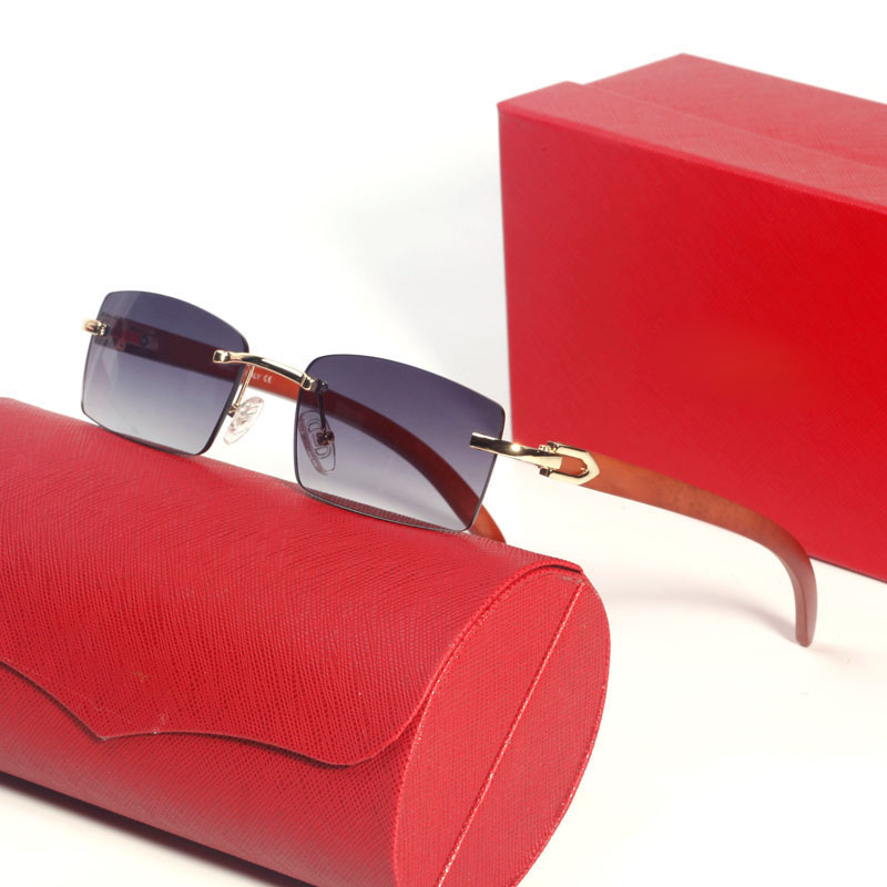 Fashion Designer carti luxury Cool sunglasses New square designer men womens Classic models frameless wooden glasses new vintage eyeglass american eyewear
Fashion Designer carti luxury Cool sunglasses New square designer men womens Classic models frameless wooden glasses new vintage eyeglass american eyewear