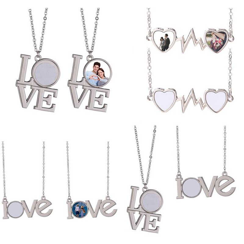 Fashion DIY Sublimation Blank Heart Necklace Designer Woman Jewelry LOVE Letters Silver Plated Pendant Couples Necklaces for Man Womens Valentines Day Gift
Fashion DIY Sublimation Blank Heart Necklace Designer Woman Jewelry LOVE Letters Silver Plated Pendant Couples Necklaces for Man Womens Valentines Day Gift