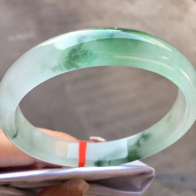 Natural Burma Grade A Certified Genuine Jadeite Ice moistening Floating Green Flower Jade Bangle Handring Bracelet Fine Jewelry
Natural Burma Grade A Certified Genuine Jadeite Ice moistening Floating Green Flower Jade Bangle Handring Bracelet Fine Jewelry