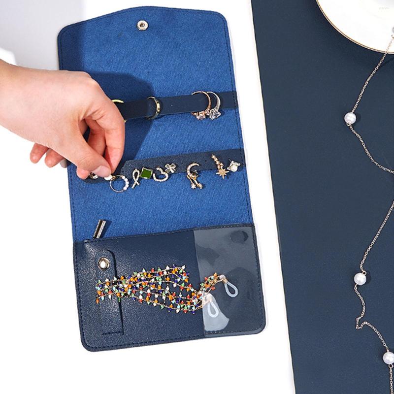 Jewelry Pouches Portable Bag Organizer Leather Holder Travel Storage Roll For Necklace Earrings Gifts Women
Jewelry Pouches Portable Bag Organizer Leather Holder Travel Storage Roll For Necklace Earrings Gifts Women