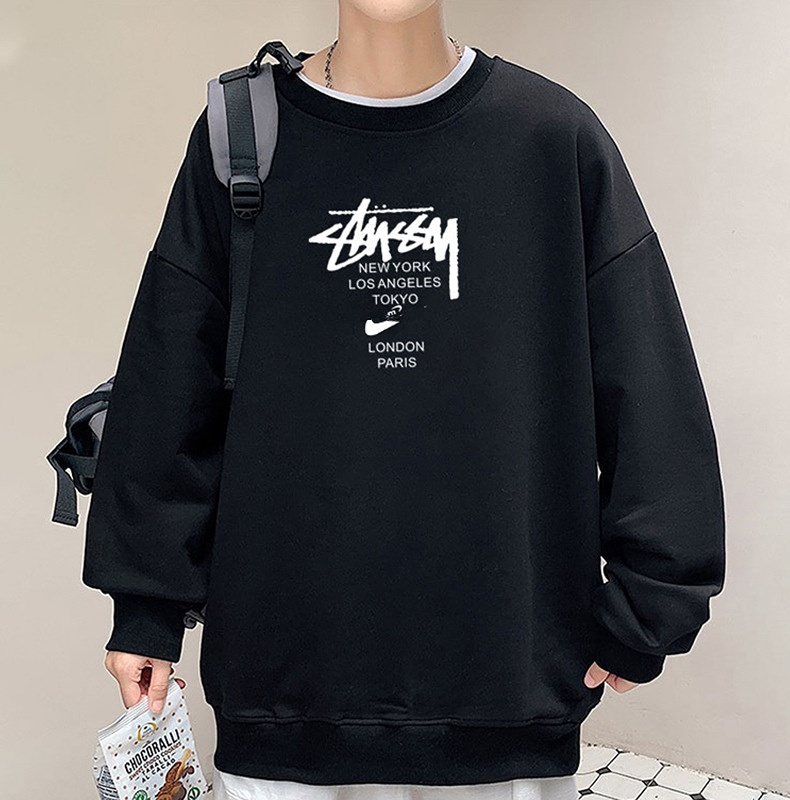Men's Hoodies Sweatshirts Korean Version of The Trend Spring and Autumn Ins Round Neck Loose Long Sleeve T-shirt Teenage Top, Aspic
Men's Hoodies Sweatshirts Korean Version of The Trend Spring and Autumn Ins Round Neck Loose Long Sleeve T-shirt Teenage Top, Aspic