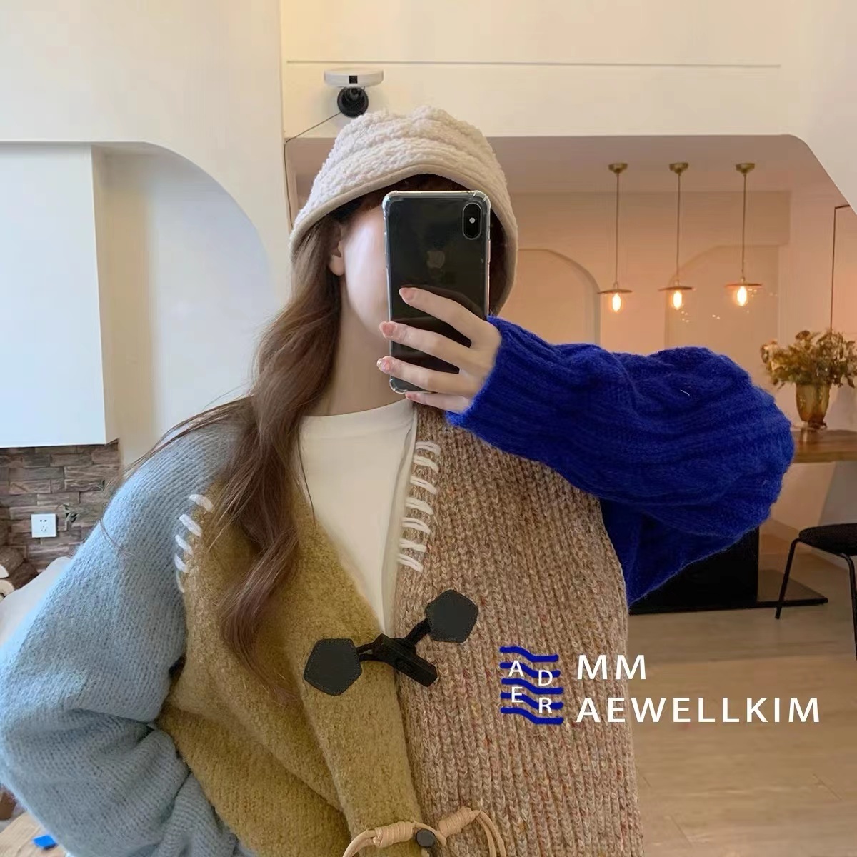 Women s Knits Tees Ader error Autumn and winter Korean designed color blocking for men women medium length sweater with lovers 221206, Orange and purple
Women s Knits Tees Ader error Autumn and winter Korean designed color blocking for men women medium length sweater with lovers 221206, Orange and purple