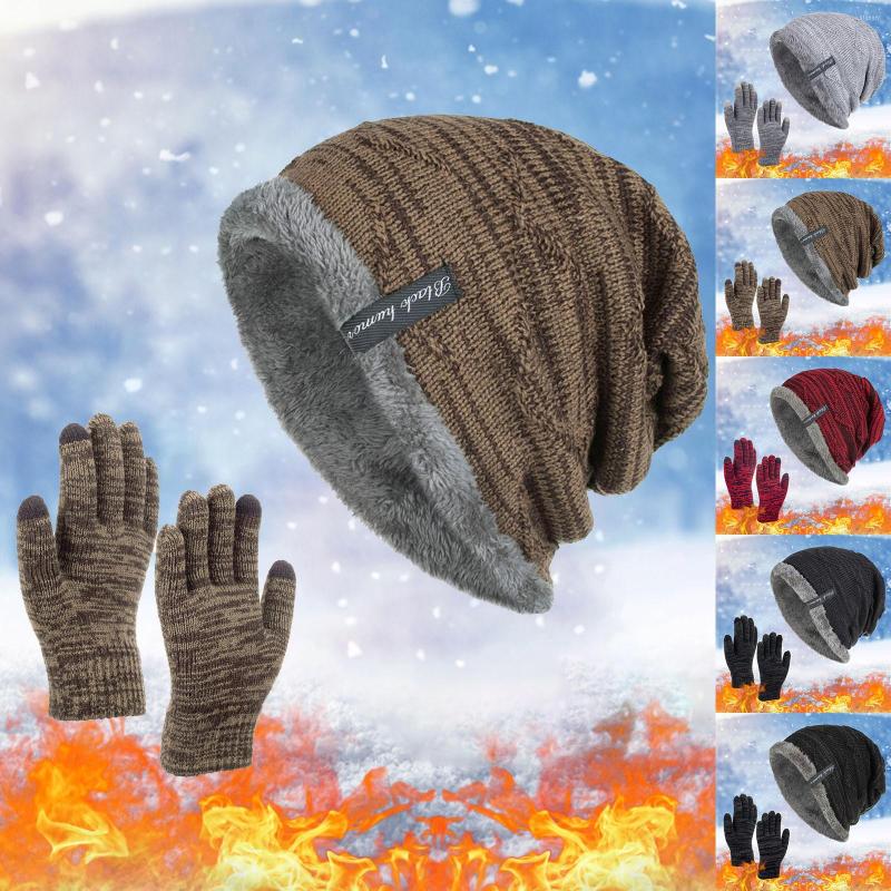Berets Hat Neutral Women Men Autumn And Winter Solid Color Wool Thickened Warm Ear Protection Cold Knitted Glove Two Piece Set, Black
Berets Hat Neutral Women Men Autumn And Winter Solid Color Wool Thickened Warm Ear Protection Cold Knitted Glove Two Piece Set, Black