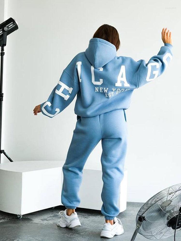 Women' Two Piece Pants Women' Tracksuit Hooded Set Letter Printed Loose Sweatshirt Jogger Suits 2022 Autumn Winter Chic Casual Outfits, Brown
Women' Two Piece Pants Women' Tracksuit Hooded Set Letter Printed Loose Sweatshirt Jogger Suits 2022 Autumn Winter Chic Casual Outfits, Brown