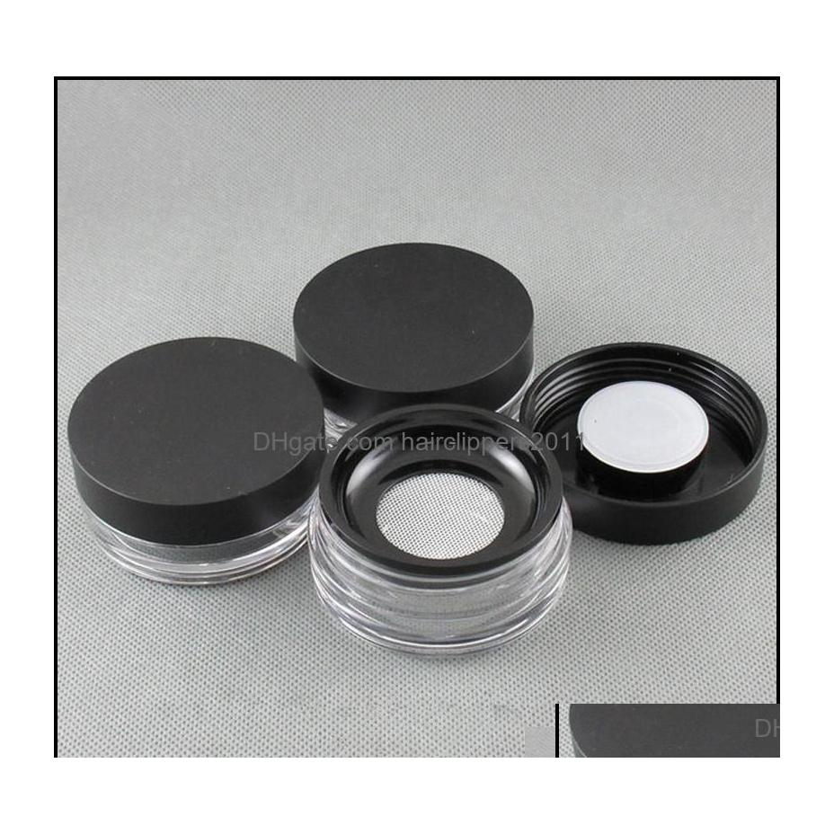 Other Health Beauty Items Loose Powder Container With Elastic Sn Mesh Net Black Cap Sifter Jar Box Cosmetic Case F2273 Drop Delive Otxgn
Other Health Beauty Items Loose Powder Container With Elastic Sn Mesh Net Black Cap Sifter Jar Box Cosmetic Case F2273 Drop Delive Otxgn