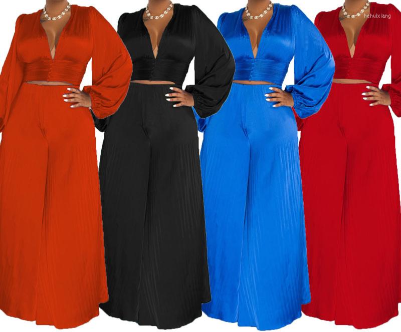 Women' Two Piece Pants Women' Autumn And Winter Sexy V-neck Top Wide Leg Casual Suit Female Lady Fashion Elegant & Trousers Set, Black
Women' Two Piece Pants Women' Autumn And Winter Sexy V-neck Top Wide Leg Casual Suit Female Lady Fashion Elegant & Trousers Set, Black