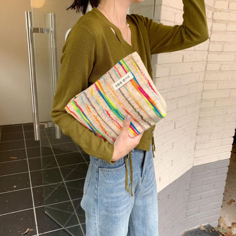 Cosmetic Bags Rainbow Striped Makeup Case Bag For Women Travel Toiletry Beauty Brush Pencil Storage Pouch Purse Handbag Large Small, Penholder
Cosmetic Bags Rainbow Striped Makeup Case Bag For Women Travel Toiletry Beauty Brush Pencil Storage Pouch Purse Handbag Large Small, Penholder