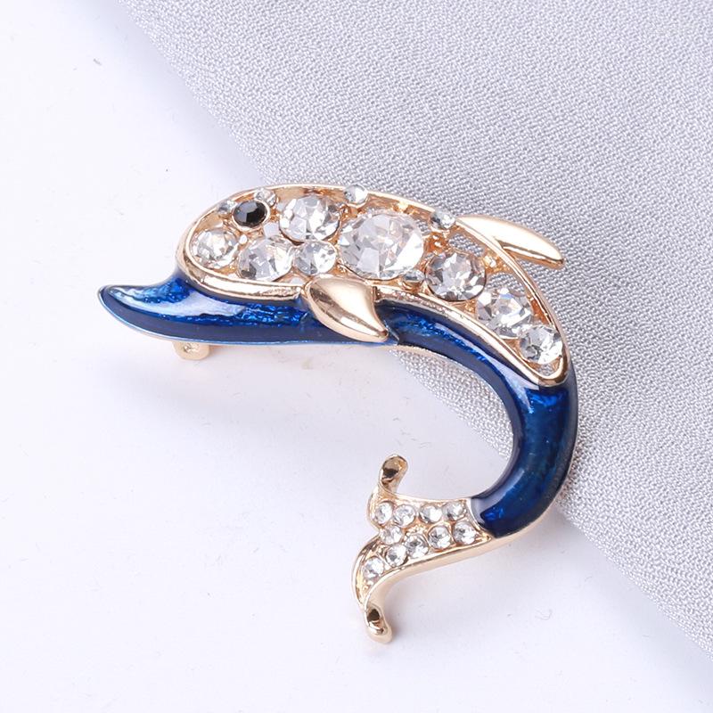 Brooches Wuli&baby Enamel Dolphin Fish For Women Unisex Blue Pink Sea Animal Party Casual Brooch Pin Gifts
Brooches Wuli&baby Enamel Dolphin Fish For Women Unisex Blue Pink Sea Animal Party Casual Brooch Pin Gifts