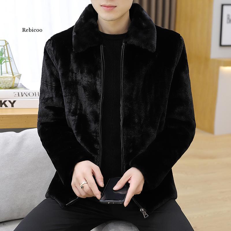 Men s Down Parkas Faux Mink Fur Coat Cultivate One s Morality Zip Jackets Winter Fashion Mens Eco Friendly 221206, Stand-up collar
Men s Down Parkas Faux Mink Fur Coat Cultivate One s Morality Zip Jackets Winter Fashion Mens Eco Friendly 221206, Stand-up collar