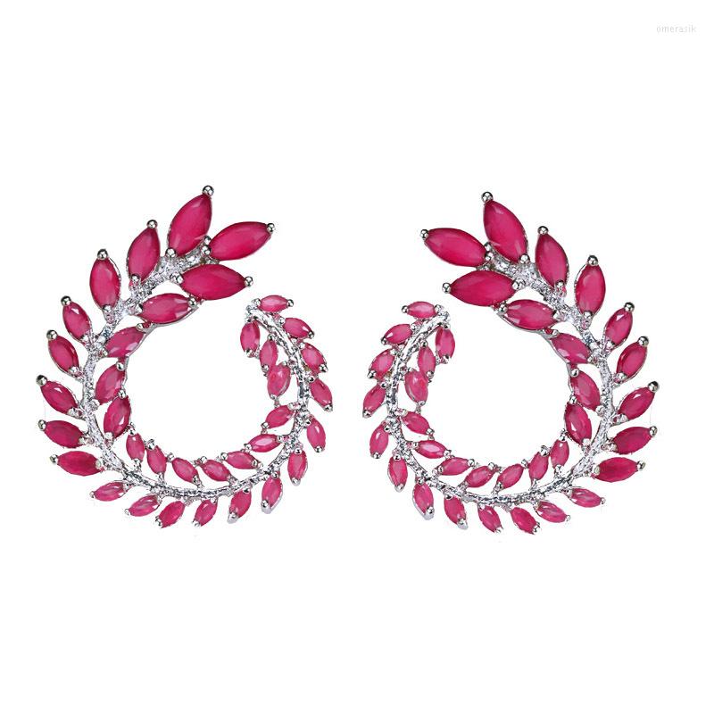 Dangle Earrings Colorful Cubic Zirconia Olive Branch Leaves For Women Desginer Trend Wedding Jewelry Summer Statement Dangler
Dangle Earrings Colorful Cubic Zirconia Olive Branch Leaves For Women Desginer Trend Wedding Jewelry Summer Statement Dangler