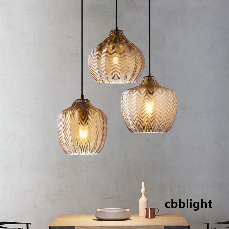 Amber/Gray Glass Chandelier Pendant Lamps Restaurant E27 LED Lighting Modern Minimalist Personality Bedside Nordic Bedroom Bar Staircase Chandeliers LRG003
Amber/Gray Glass Chandelier Pendant Lamps Restaurant E27 LED Lighting Modern Minimalist Personality Bedside Nordic Bedroom Bar Staircase Chandeliers LRG003