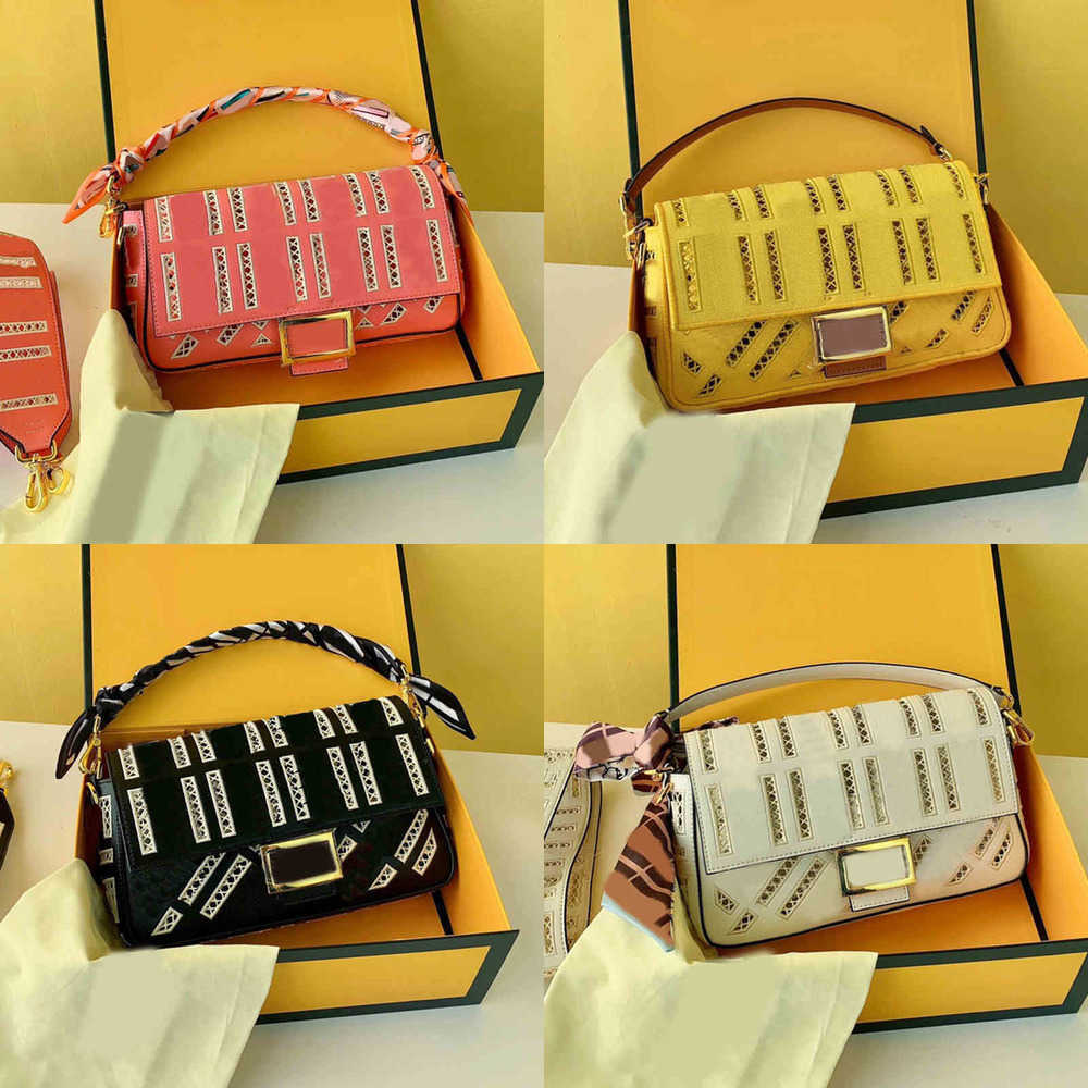 Wholesale Evening Bags Shoulder Cutout Letter Print Women Baguette Fashion Handbag Leather Designer Crossbody Female Purses with Scarf 220412, Black
Wholesale Evening Bags Shoulder Cutout Letter Print Women Baguette Fashion Handbag Leather Designer Crossbody Female Purses with Scarf 220412, Black