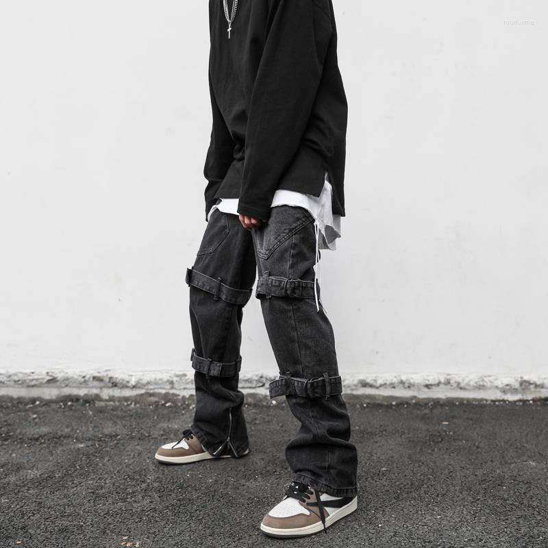 Men' Jeans Wide Leg Cargo Pants Men Clothing High Street Retro Multi Pockets Washed Old Mens Loose Casual Black
Men' Jeans Wide Leg Cargo Pants Men Clothing High Street Retro Multi Pockets Washed Old Mens Loose Casual Black