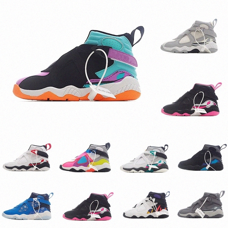 Jumpman 8s kids shoes boys basketball toddlers 8 shoe Children black mid high sneaker Chicago designer military cat trainers baby kid youth, No box
Jumpman 8s kids shoes boys basketball toddlers 8 shoe Children black mid high sneaker Chicago designer military cat trainers baby kid youth, No box