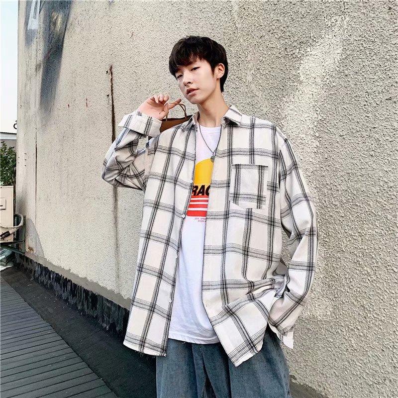 Men' Casual Shirts High Quality Men' Fashion Lattice Mens Dress Street Wear Harajuku Long Sleeve Plaid Shirt Men, Black
Men' Casual Shirts High Quality Men' Fashion Lattice Mens Dress Street Wear Harajuku Long Sleeve Plaid Shirt Men, Black
