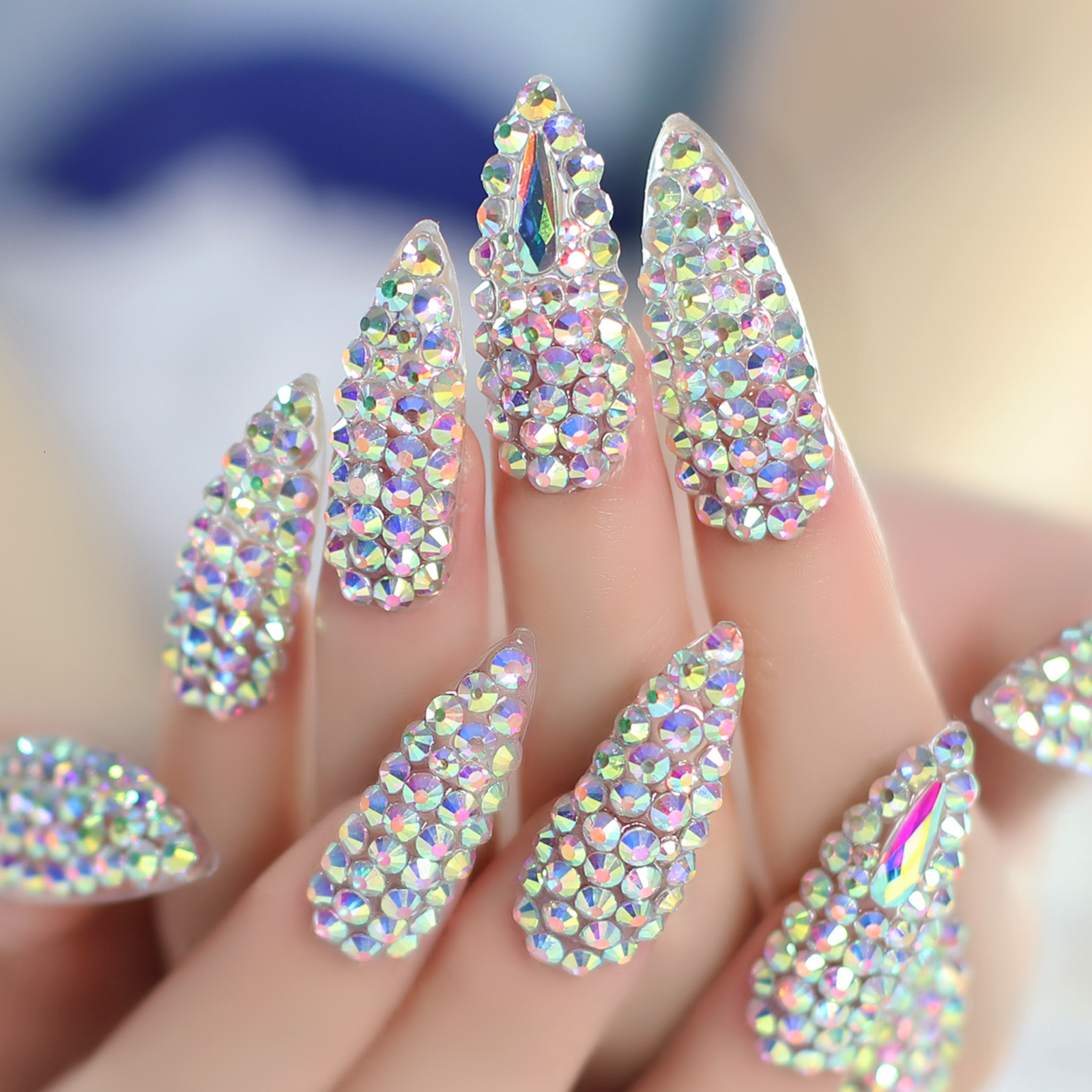 Nail Practice Display Stiletto Nails Medium Size Full Cover Fingernails Fake Diamond Art Fake Nails Wedding Model Office Pro 221206
Nail Practice Display Stiletto Nails Medium Size Full Cover Fingernails Fake Diamond Art Fake Nails Wedding Model Office Pro 221206