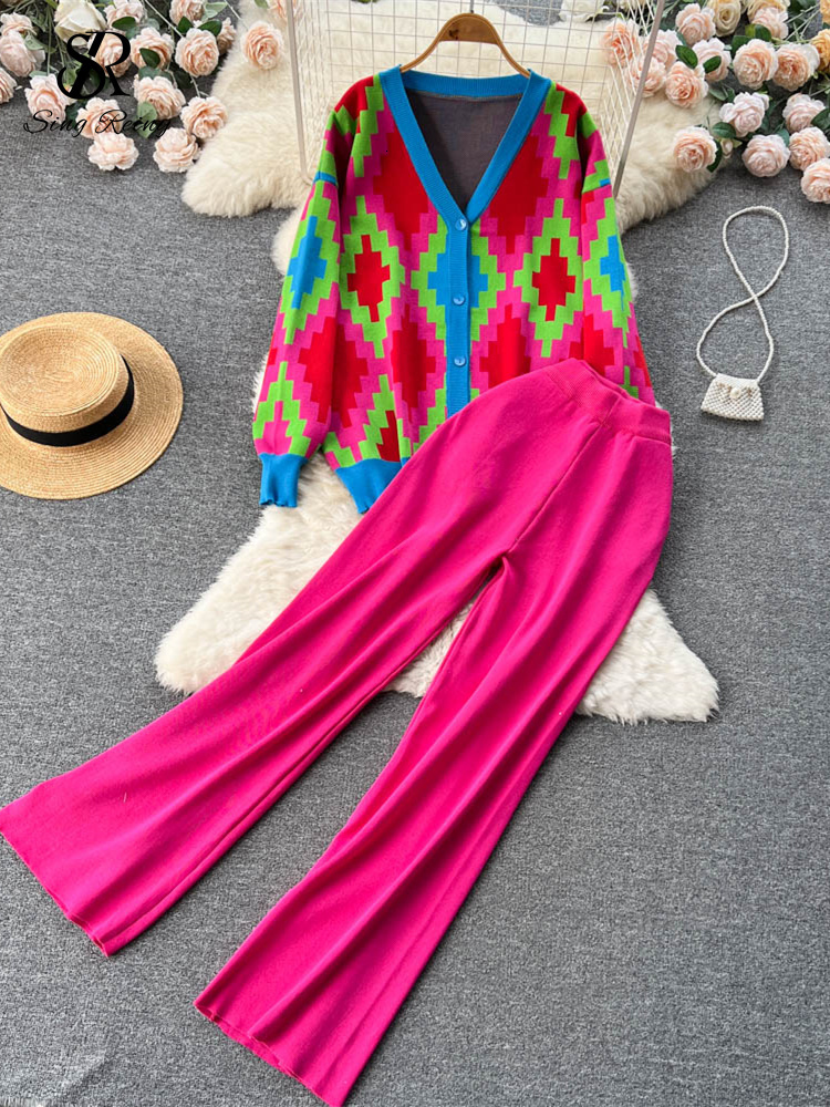 Women s Two Piece Pants SINGREINY Women Plaid Knitted Pieces Suits V Neck Sweater Cardigan Wide Leg Knit Long Pant Winter Vintage Warm Sets 221206, Green
Women s Two Piece Pants SINGREINY Women Plaid Knitted Pieces Suits V Neck Sweater Cardigan Wide Leg Knit Long Pant Winter Vintage Warm Sets 221206, Green
