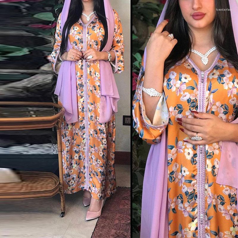 Ethnic Clothing Ramadan India Muslim Women Dress Flower Eid Mubarak Abaya Dubai Moroccan Kaftan Turkey Arabic Hijab Dresses Robe Longue
Ethnic Clothing Ramadan India Muslim Women Dress Flower Eid Mubarak Abaya Dubai Moroccan Kaftan Turkey Arabic Hijab Dresses Robe Longue