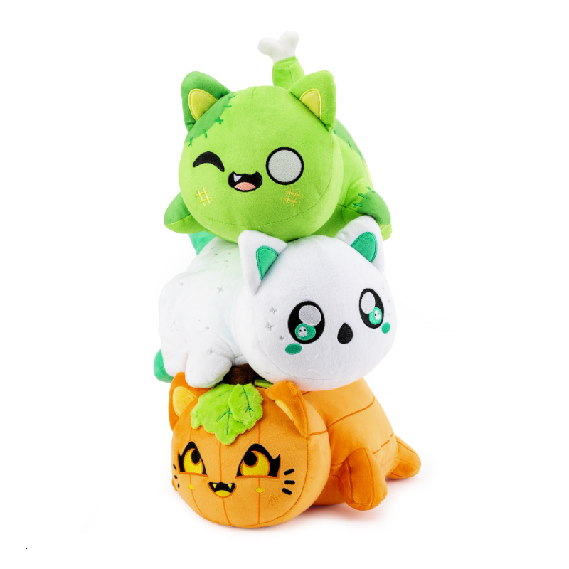 Dolls 25cm Meemeow Aphmau Meemeows Food s Holloween Christmas Gifts Sweet Treats Ghgost Cat Plush 221206