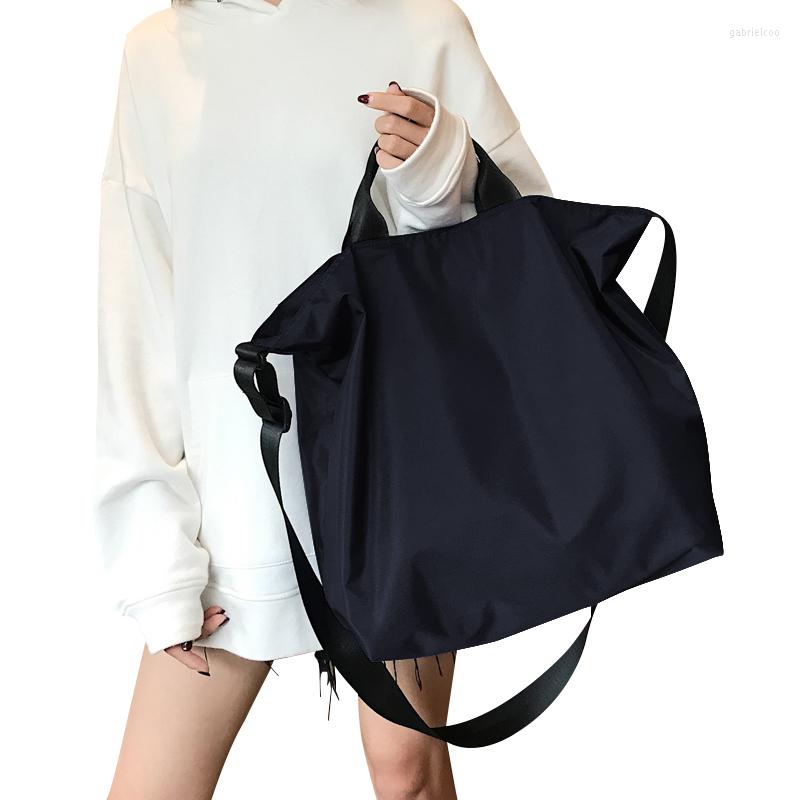 Duffel Bags Nylon Women Travel Luggage Handbag Female Portable Shoulder Bag For 18T, Black
Duffel Bags Nylon Women Travel Luggage Handbag Female Portable Shoulder Bag For 18T, Black