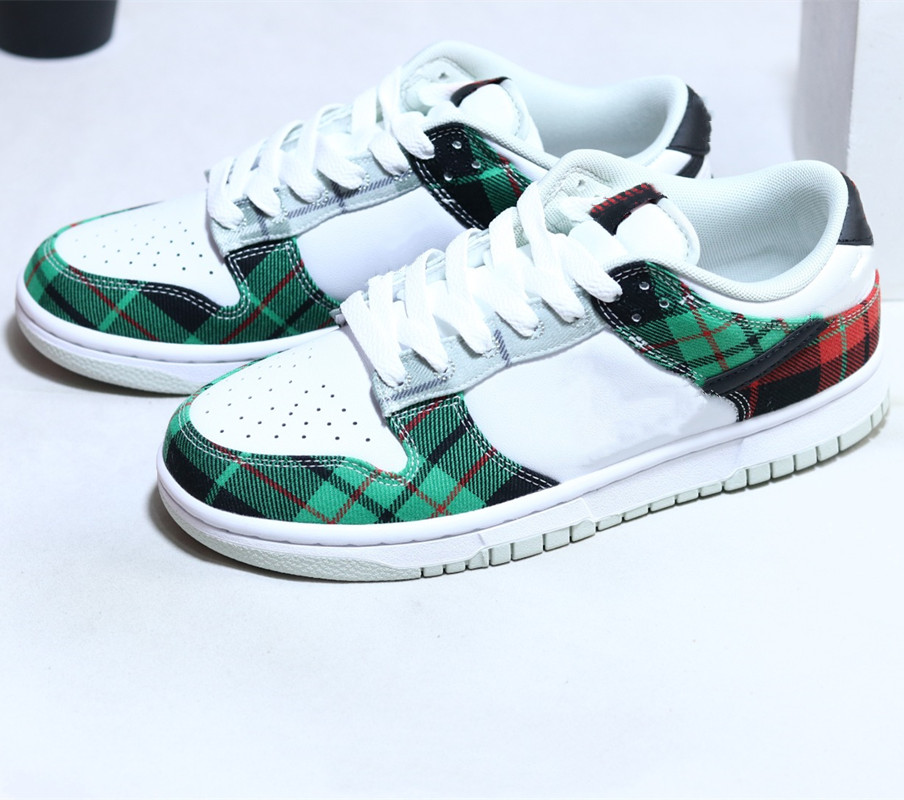 1Low Plaid Basketball Shoes Red Green Grid Textile Sneakers White Leather Upper Christmas Atmosphere, 1-
1Low Plaid Basketball Shoes Red Green Grid Textile Sneakers White Leather Upper Christmas Atmosphere, 1-