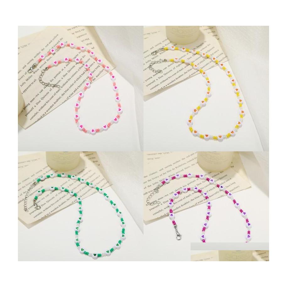 Beaded Necklaces Pearl Necklace Geometry Love Clavicle Chain Retro For Women Heart Beads Choker Jewelry 4 3Sy H1 Drop Delivery Neckl Dhgir
Beaded Necklaces Pearl Necklace Geometry Love Clavicle Chain Retro For Women Heart Beads Choker Jewelry 4 3Sy H1 Drop Delivery Neckl Dhgir