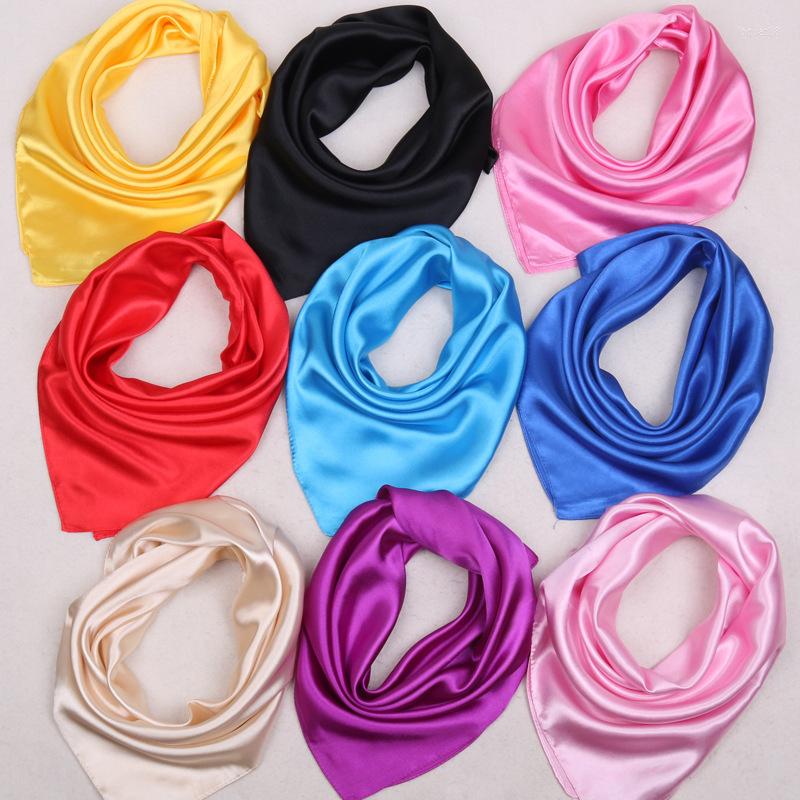 Scarves 2022 Selling Small Square Satin Solid Color Artificial Silk Neck Scarf For Ladies Women's Handkerchief 60 60cm
Scarves 2022 Selling Small Square Satin Solid Color Artificial Silk Neck Scarf For Ladies Women's Handkerchief 60 60cm