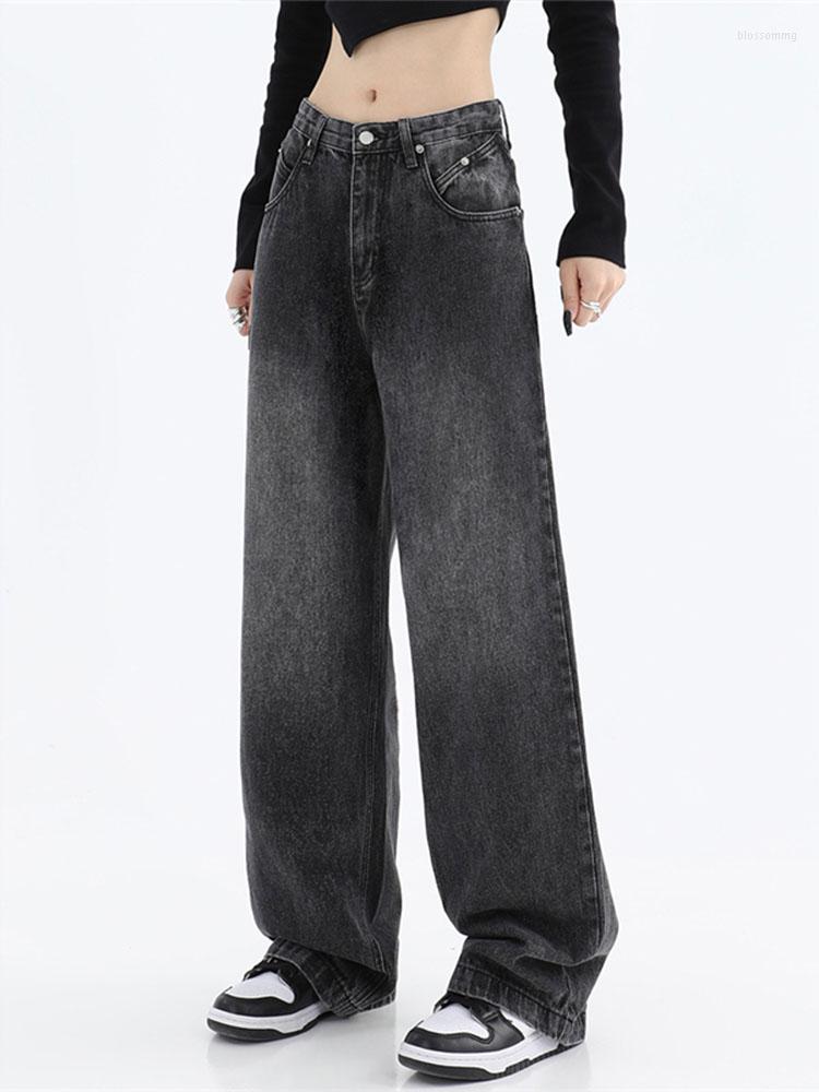 Women' Jeans Harajuku High Waist Cotton Black Women Baggy 2022 Casual Fashion Straight Leg Pants Y2k Denim Trousers Vintage
Women' Jeans Harajuku High Waist Cotton Black Women Baggy 2022 Casual Fashion Straight Leg Pants Y2k Denim Trousers Vintage