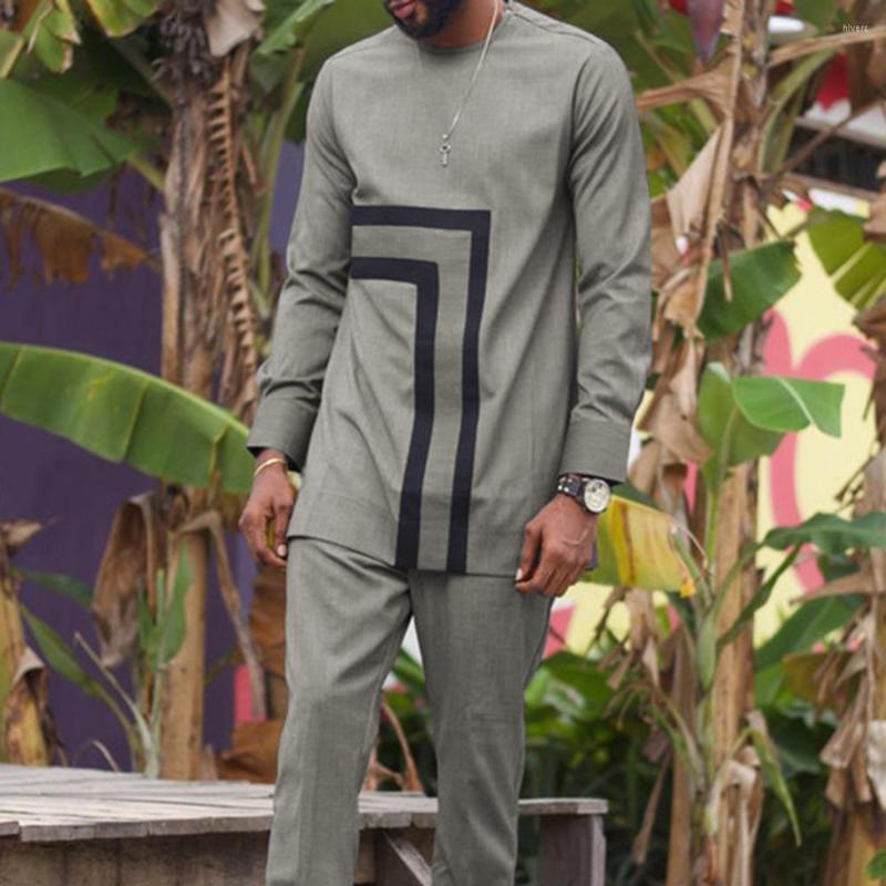 Men's Tracksuits Muslim Fashion Men's Two Piece Sets Dashiki Ethnic Style Large Casual Long Sleeved Shirt And Pants Suit, Grey
Men's Tracksuits Muslim Fashion Men's Two Piece Sets Dashiki Ethnic Style Large Casual Long Sleeved Shirt And Pants Suit, Grey