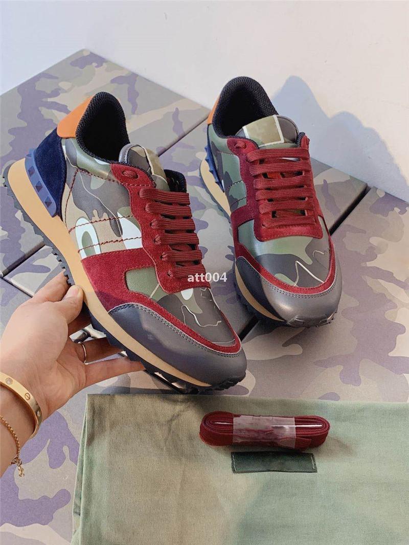 Luxury designer Camouflage Casual Shoes Stud Rockrunner Trainers Mesh Real Leather Combo Rock Runner Sneakers r valentinoes valentinoity rai
Luxury designer Camouflage Casual Shoes Stud Rockrunner Trainers Mesh Real Leather Combo Rock Runner Sneakers r valentinoes valentinoity rai