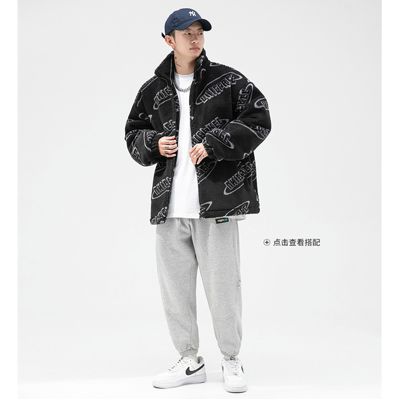 Men's Down Parkas s Streetwear Men Cashmere Stand Collar Green Keep Warm Outerwear Fleece Comfortable Temperament Cotton Clothes Winter Female
Men's Down Parkas s Streetwear Men Cashmere Stand Collar Green Keep Warm Outerwear Fleece Comfortable Temperament Cotton Clothes Winter Female