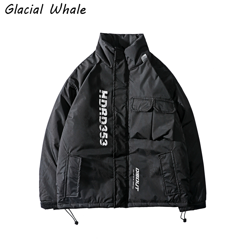 Mens Down Parkas GlacialWhale Jacket Winter Coat Pattern Windproof Oversized Hip Hop Streetwear Waterproof Black s 221207
Mens Down Parkas GlacialWhale Jacket Winter Coat Pattern Windproof Oversized Hip Hop Streetwear Waterproof Black s 221207