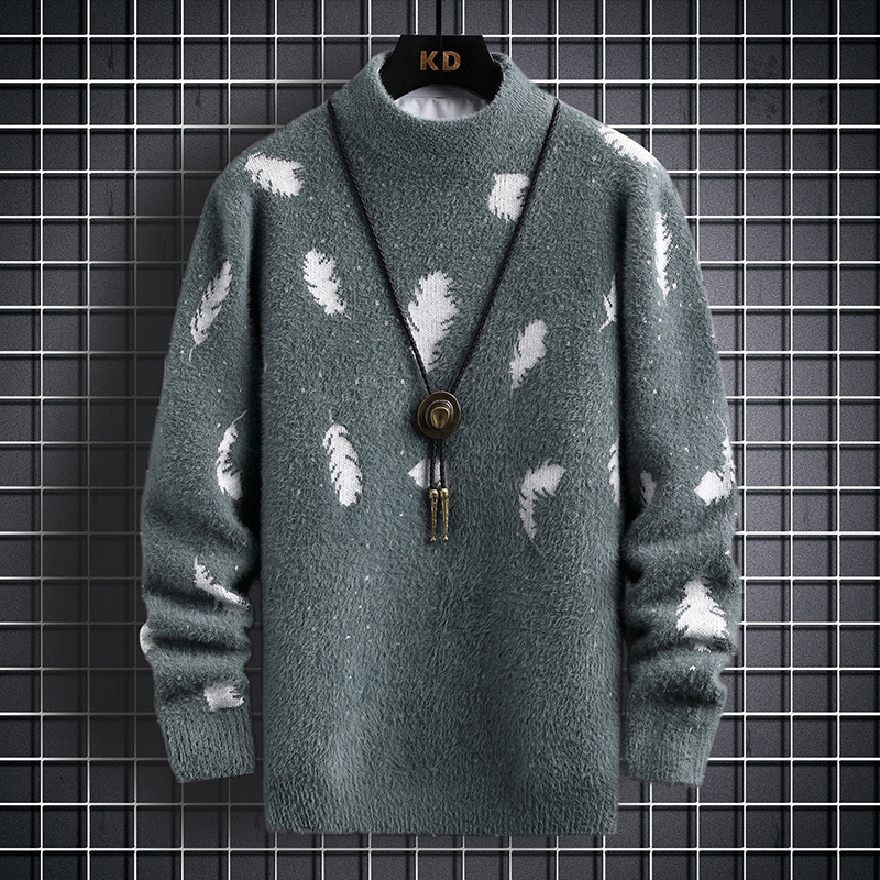 Men s Sweaters Autumn Winter Fashion Casual Slim Fit High Quality Plus Velvet Thick Warm Large Size MY19 221206, Gray
Men s Sweaters Autumn Winter Fashion Casual Slim Fit High Quality Plus Velvet Thick Warm Large Size MY19 221206, Gray