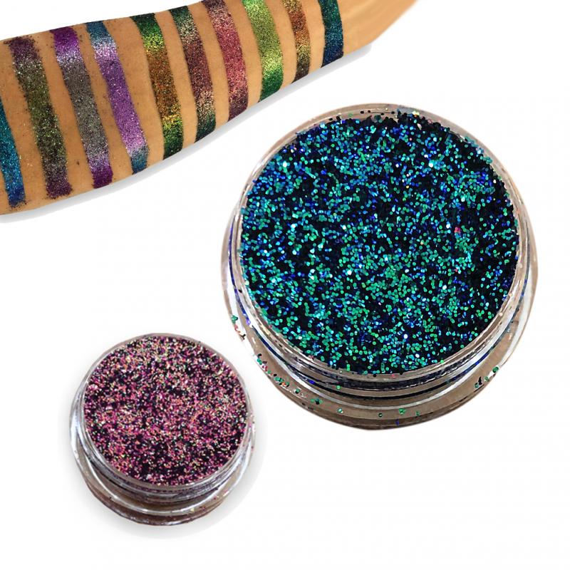 Professional Glitter Eye Shadow Monochrome Shining Eyeshadow Sequins Diamond Hair Shimmer Gel Party Face Body Decoration Makeup, A06 eye shadow
Professional Glitter Eye Shadow Monochrome Shining Eyeshadow Sequins Diamond Hair Shimmer Gel Party Face Body Decoration Makeup, A06 eye shadow