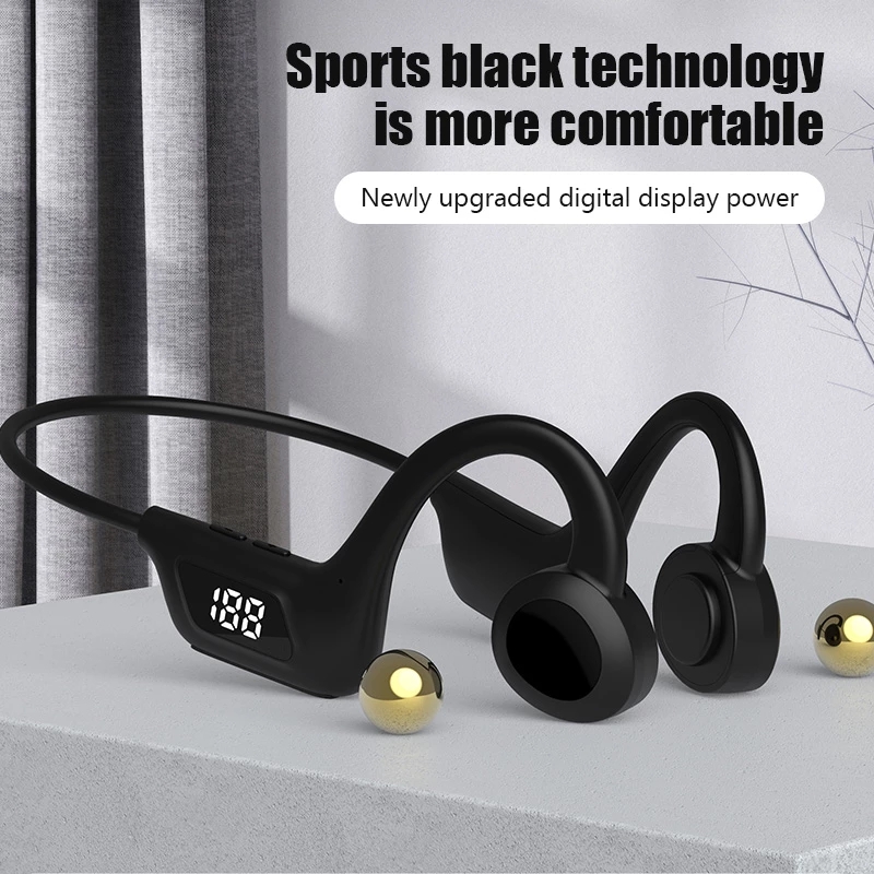 JS7 Earphones Bone Conduction Wireless Bluetooth Headset LED Display Earbuds Ear Hook Air Pro Fone Bluetooth Headphones
JS7 Earphones Bone Conduction Wireless Bluetooth Headset LED Display Earbuds Ear Hook Air Pro Fone Bluetooth Headphones