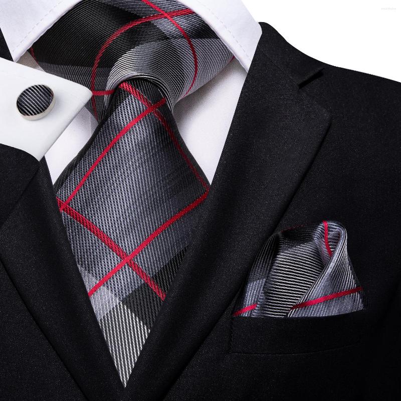 Bow Ties Hi-Tie Fashion Business Black Plaid Silk Men's Tie NeckTie 8.5cm For Men Formal Luxury Wedding Quality Gravata
Bow Ties Hi-Tie Fashion Business Black Plaid Silk Men's Tie NeckTie 8.5cm For Men Formal Luxury Wedding Quality Gravata