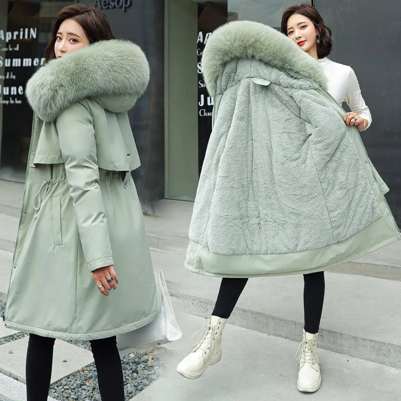 Women s Down Parkas Winter Jacket Women Warm Casual Clothes Long Jackets Hooded Female Fur Lining Thick Mujer Coat 221206, Khaki
Women s Down Parkas Winter Jacket Women Warm Casual Clothes Long Jackets Hooded Female Fur Lining Thick Mujer Coat 221206, Khaki