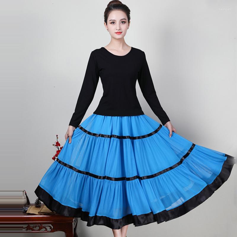 Stage Wear Flamenco Skirt Women Costume Spanish Bullfight Outfit Swing Party Gypsy Clothes Ballroom Dance DL7411, Only skirt
Stage Wear Flamenco Skirt Women Costume Spanish Bullfight Outfit Swing Party Gypsy Clothes Ballroom Dance DL7411, Only skirt