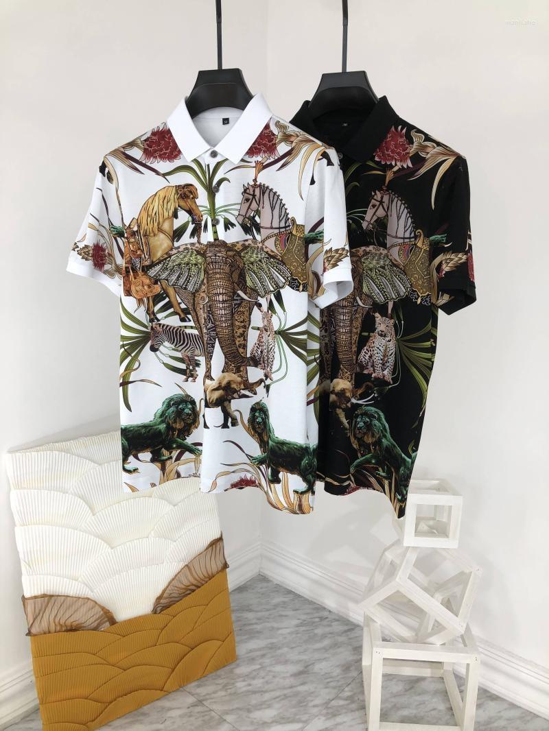 Men's Polos Fashion Xc402 Men's Tops & Tees 2022 Runway Luxury European Design Print Party Style T-Shirts Clothing, Black
Men's Polos Fashion Xc402 Men's Tops & Tees 2022 Runway Luxury European Design Print Party Style T-Shirts Clothing, Black