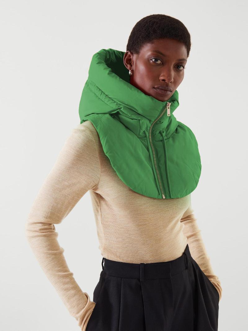 Women's Vests Autumn Winter 2022 Women's Hooded Mock Neck Padded Vest Zip Up Scarf, Blue g0512 
Women's Vests Autumn Winter 2022 Women's Hooded Mock Neck Padded Vest Zip Up Scarf, Blue g0512