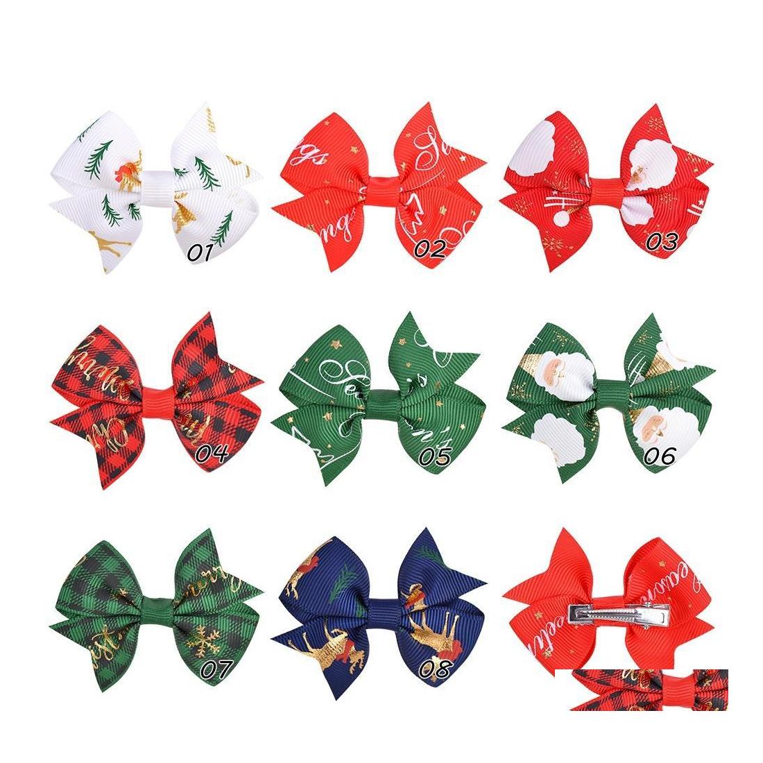Hair Clips Barrettes Explosive Christmas Baby Girl Alligator Clips Bows Childrens Jewelry Bow Hair Kids Headdress Girls Treatment Dhvu5
Hair Clips Barrettes Explosive Christmas Baby Girl Alligator Clips Bows Childrens Jewelry Bow Hair Kids Headdress Girls Treatment Dhvu5