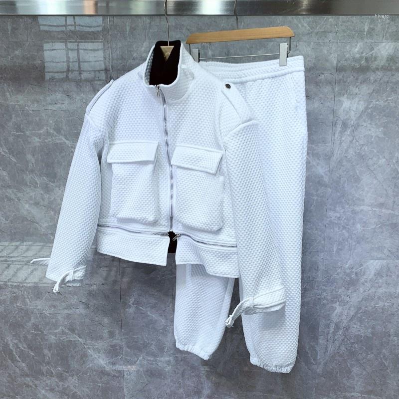 Men's Tracksuits Solid Color Vintage Casual Tracksuit Men Autumn Winter Fashion Streetwear Design Cargo Jacket Elastic Waist Pants Two Piece, Black
Men's Tracksuits Solid Color Vintage Casual Tracksuit Men Autumn Winter Fashion Streetwear Design Cargo Jacket Elastic Waist Pants Two Piece, Black