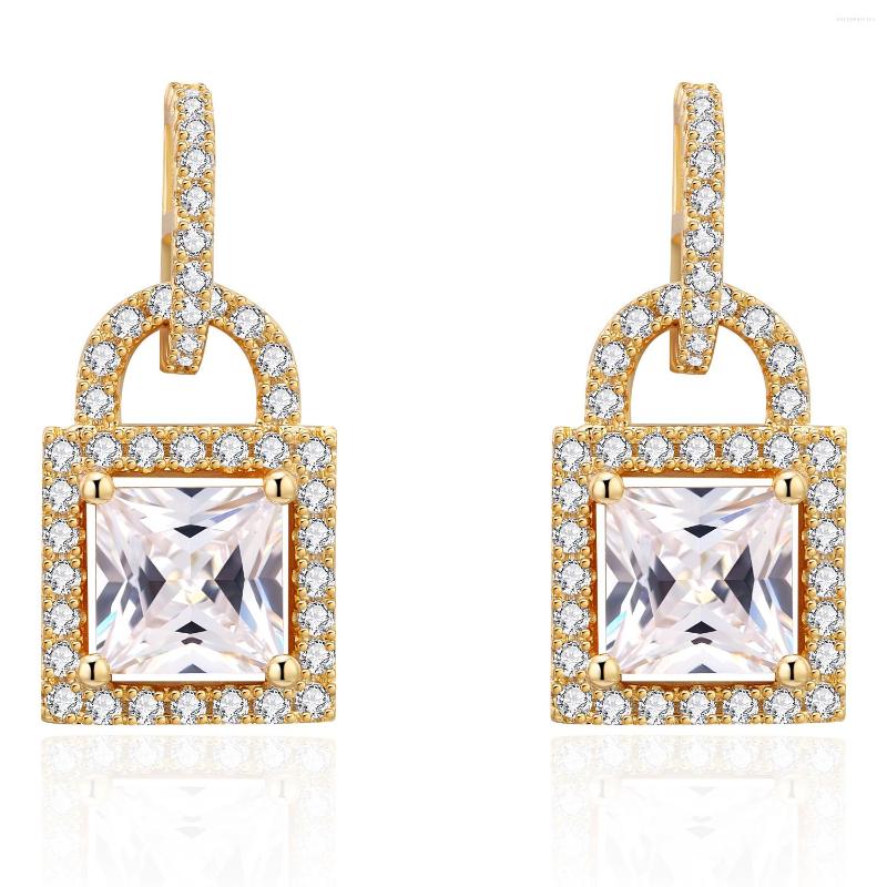 Dangle Earrings Gold Color Hanging Lock Drop Luxury Cubic Zirconia Charm For Women Wedding Engagement Jewelry Bridal
Dangle Earrings Gold Color Hanging Lock Drop Luxury Cubic Zirconia Charm For Women Wedding Engagement Jewelry Bridal