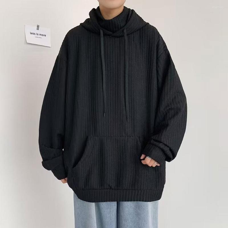 Men's Hoodies Spring Autumn Men Black Classic Hooded Coats Loose Casual Knit Pullovers Sweater
Men's Hoodies Spring Autumn Men Black Classic Hooded Coats Loose Casual Knit Pullovers Sweater